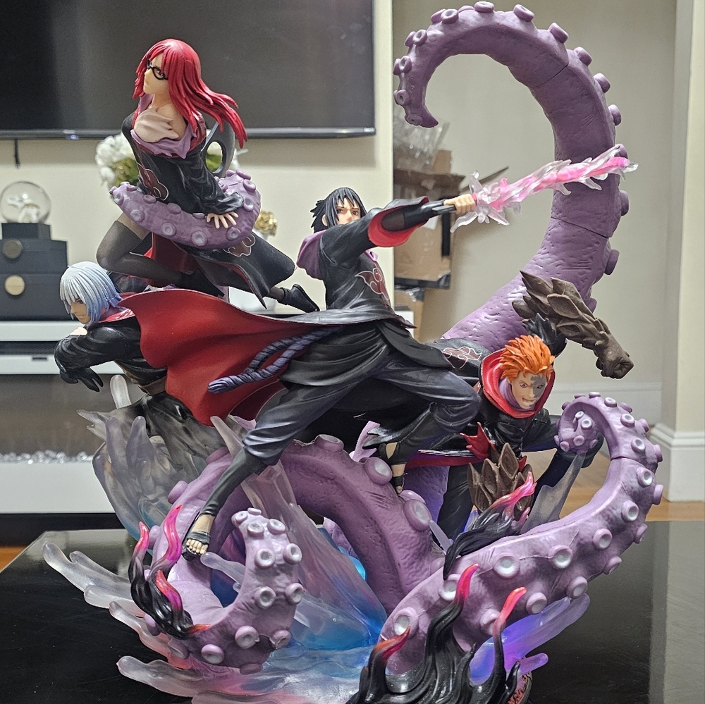 NARUTO Anime Action Figures Model GK Uchiha Sasuke 40CM PVC Statue Collection